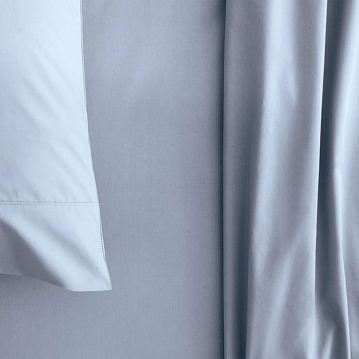 300TC Organic Classic Percale SOFT BLUE Sheet Set by Sheridan