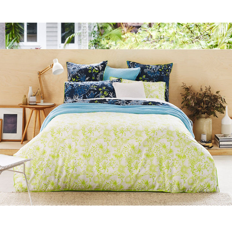 Patonga Citron Quilt Cover Set by Sheridan