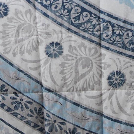 Olani Blue Quilt Cover Set by Private Collection