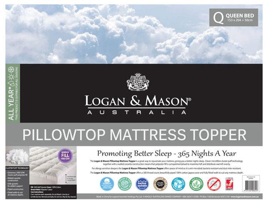 Pillowtop Mattress Topper by Logan & Mason