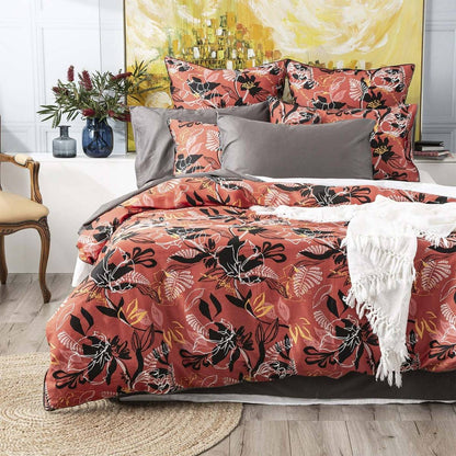 Nora Cotton Quilt cover Set by Renee Taylor