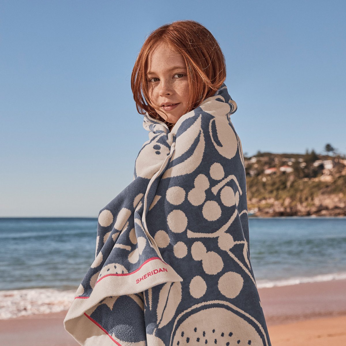 Kahala ROSEWATER Kids Beach Towel by Sheridan