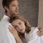Supersoft Luxury Towelling Robe WHITE Unisex Bathrobe by Sheridan XL
