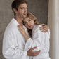 Supersoft Luxury Towelling Robe WHITE Unisex Bathrobe by Sheridan XL