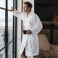Supersoft Luxury Towelling Robe WHITE Unisex Bathrobe by Sheridan XL
