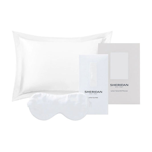 Snow Lanham Silk Eye Mask by Sheridan