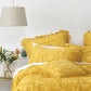Santorini Bedspread Set Range Mustard by Bianca