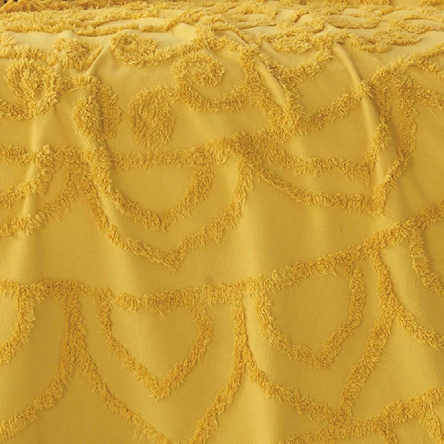 Santorini Bedspread Set Range Mustard by Bianca