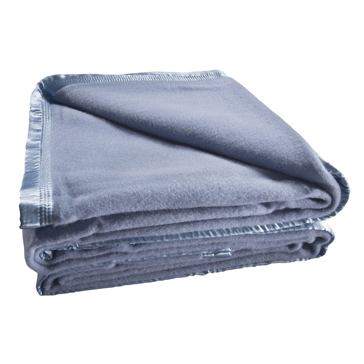 Australian Wool Blanket 480gsm Steel Blue by bianca