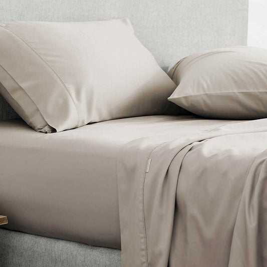 Tencel™ Lyocell Fibre & Cotton Sheet Set BONE by SHERIDAN