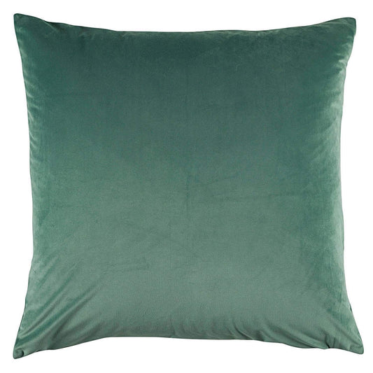 Vivid Coordinates Velvet 43x43cm Filled Cushion Sage