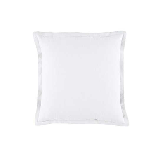 Wellington 43 x 43 cm Square Cushion White by Bianca